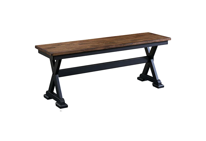 Stone Creek Dining Bench by AAmerica at Esprit Decor Home Furnishings